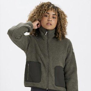 Vuori Alpine Sherpa Fleece Jacket - Women's size small
